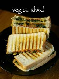 व ज स डव च र स प veg sandwich in