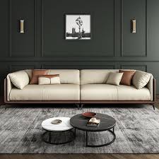 Barletta Beige Microfiber Leather Sofa