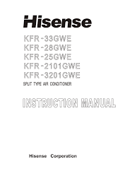 Simply change your settings to use voice control and your hisense smart portable air conditioner or dehumidifier will respond to verbal commands. Hisense Group Kfr 28gwe Air Conditioner User Manual Manualzz