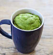 1 Minute Matcha Green Tea Mug Cake Recipe gambar png