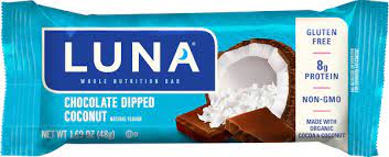 luna nutrition bar whole chocolate