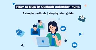 bcc in outlook calendar invite