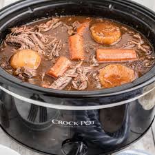 slow cooker venison roast with red wine