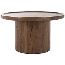 Round Pedestal Coffee Table