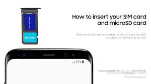 A visual guide for transferring photos to an sd card using your samsung galaxy s9. Galaxy S9 How To Insert Sim Card And Microsd Card Samsung Australia Samsung Nz