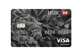 hsbc visa signature credit card ctos