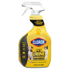 clorox pet urine remover spray for