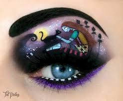 10 creepy eye makeup designs are