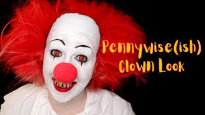 clown makeup tutorial pennywise