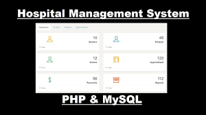 hospital management system with php