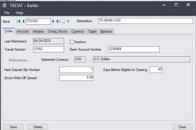 Maybe you would like to learn more about one of these? Setting Up A New Bank In Sage 300c Industrios