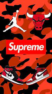 supreme logos shoes hd phone