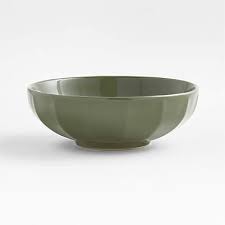Cafe Olive Green Low Bowl Reviews