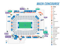 Unmistakable Ford Field Virtual Seating Chart Concert Club