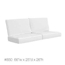 66 inch outdoor couch cushion country