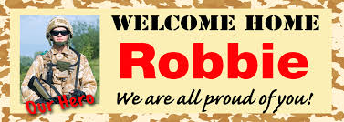 Personalised Welcome Home Banners Personalised Banners
