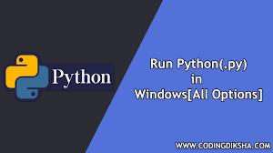 how to run python program py file in