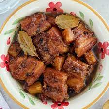 easy pork hamonado with pork belly