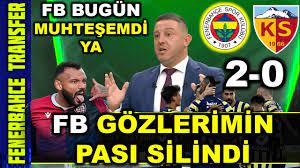 Nihat Kahveci / Fenerbahçe 2-0 Kayserispor Özet Yorumları / Stadyum /  Fenerbahçe Haberleri Transfer - YouTube