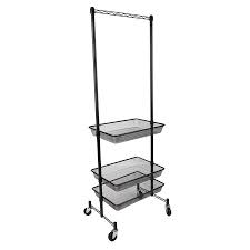 Other apparel.lower rack for putting shoes, boots, storage box.specifications:material: Mind Reader Black Aluminum Clothing Rack In The Clothing Racks Portable Closets Department At Lowes Com