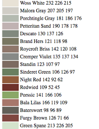 Naming Paint Colors