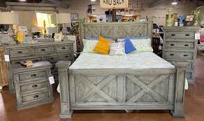 Rustic aspen log bedroom set king plete bed dresser 12. Jm Cam150k Set Gray King Bedroom Set King Bed Dresser Mirror Chest Night Stand