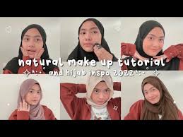 natural makeup tutorial hijab inspo