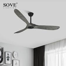 Ships free orders over $39. 52 Inch Grey Vintage Ceiling Fan Wood Without Light Nordic Wooden Ceiling Fans With Remote Control Dc Fan Ventilador De Techo Ceiling Fans Aliexpress