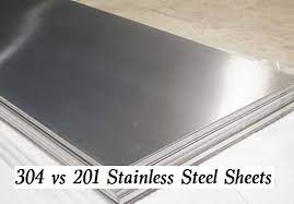 304 vs 201 stainless steel sheets how