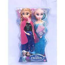 Bộ 2 Búp Bê Công Chúa Frozen Nữ Hoàng Băng Giá Elsa Và Anna Có Khớp Cho Bé  Gái - Đồ Chơi Trẻ Em | Diệp Linh