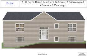 Raised Ranch House Plans Fortin
