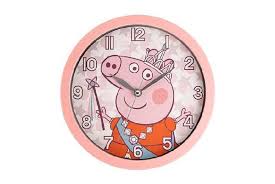 Hasbro Peppa Pig Pink Wall Clock