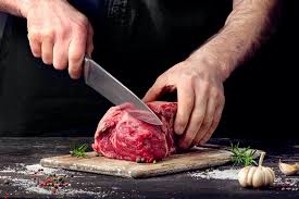 how to cut meat against the grain