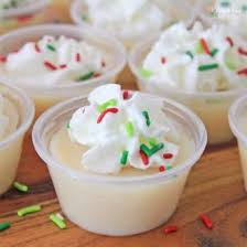 Add chocolate chips and stir to melt; Christmas Sugar Cookie Jello Shots Kitchen Fun With My 3 Sons