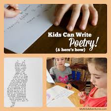 How To Write A Poem With Your Kids My Kids Adventures