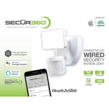 Secur360 Wi Fi Connected White Wired