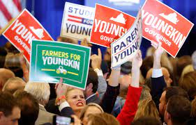 Republican Youngkin's win in Virginia ...