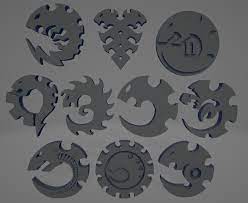 Free STL file 40K Genestealer Cults Icons・3D printer design to download・ Cults