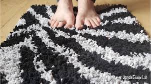 t shirt rug plush zebra bath mat