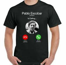 Even as a child, pablo had a head for business. Pablo Escobar T Shirt El Patron Ist Aufrufen Herren Lustig Narcos Tv Show Drogen Ebay