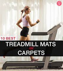 10 best treadmill mats for carpets as
