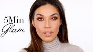 the easiest glam makeup look ever 5
