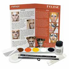 feline character makeup kit mehron