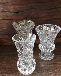 Small Cut Glass Vases Wild Wedding