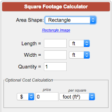 See full list on convertoctopus.com Square Footage Calculator
