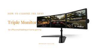 top 5 best triple monitor stands