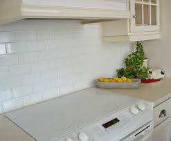 how to clean a white glass top stove