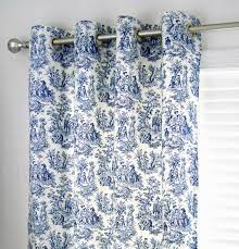Buy Grommet Curtains D Blue And