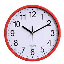 Whole Quartz Basic Wall Clock Round