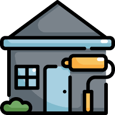House Painting Generic Outline Color Icon